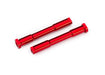 Traxxas 9525-RED Aluminum Bellcrank Posts for Sledge™
