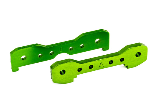 Traxxas 9527G Green Aluminum Front Tie Bars for Sledge™