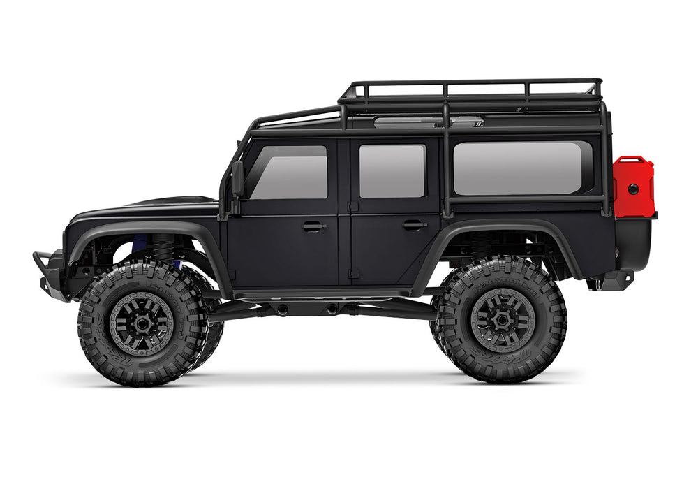 Traxxas 97054-1 Black 1/18 TRX-4m Scale and Trail Crawler with Land Rover Defender Body