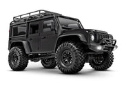 Traxxas 97054-1 Black 1/18 TRX-4m Scale and Trail Crawler with Land Rover Defender Body