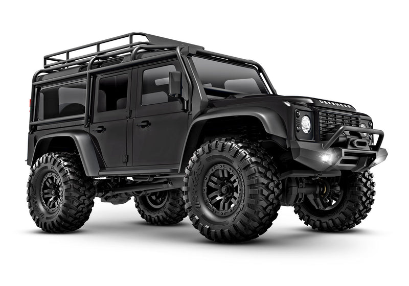 Traxxas 97054-1 Black 1/18 TRX-4m Scale and Trail Crawler with Land Rover Defender Body