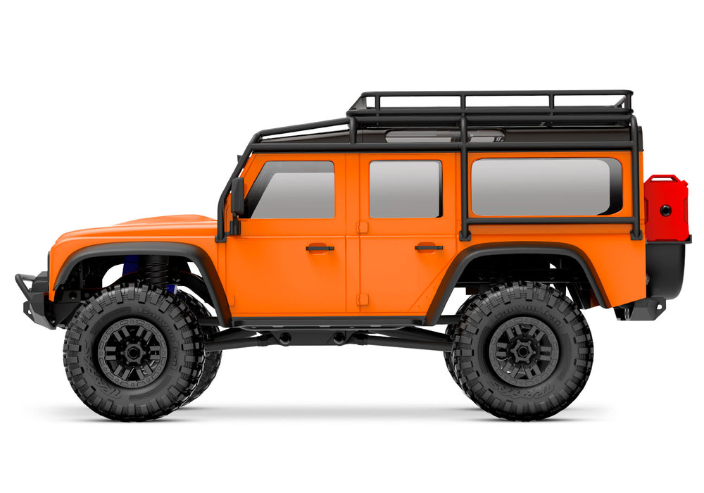 Traxxas 97054-1 Orange 1/18 TRX-4m Scale and Trail Crawler with Land Rover Defender Body