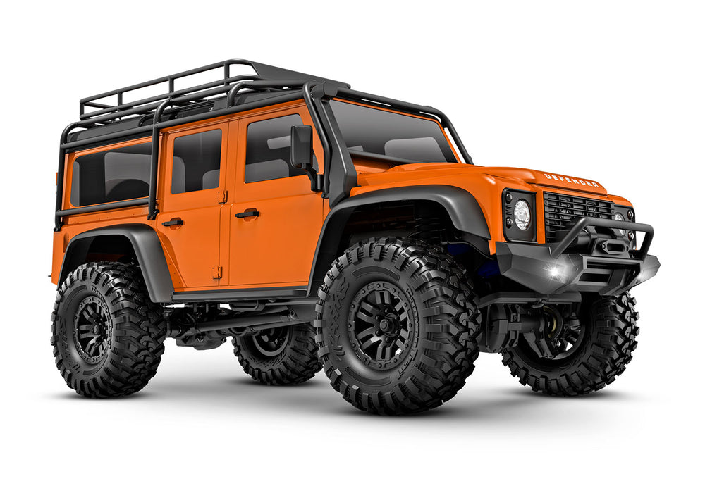 Traxxas 97054-1 Orange 1/18 TRX-4m Scale and Trail Crawler with Land Rover Defender Body