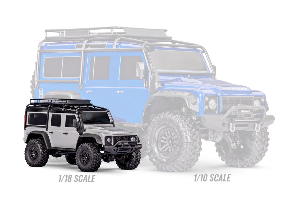 Traxxas 97054-1 Pink 1/18 TRX-4m Scale and Trail Crawler with Land Rover Defender Body