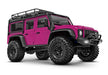 Traxxas 97054-1 Pink 1/18 TRX-4m Scale and Trail Crawler with Land Rover Defender Body
