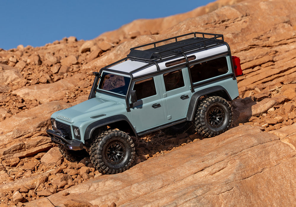 Traxxas 97054-1 XBlue 1/18 TRX-4m Scale and Trail Crawler with Land Rover Defender Body