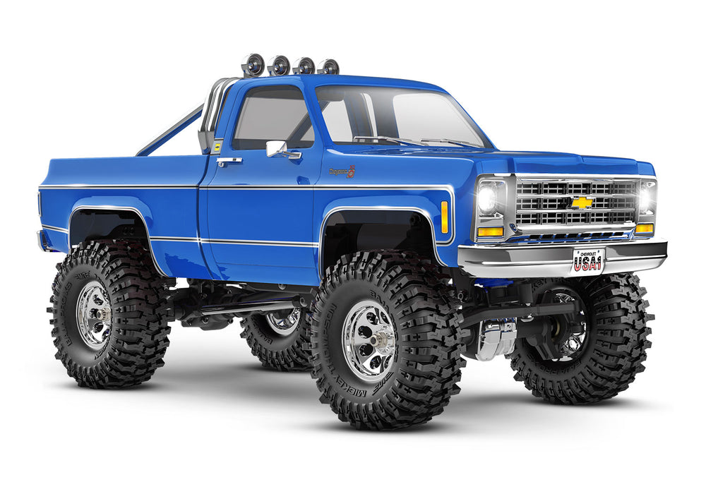 Traxxas 97064-1 Blue 1/18 TRX-4m High Trail 1979 Chevy K10 Truck