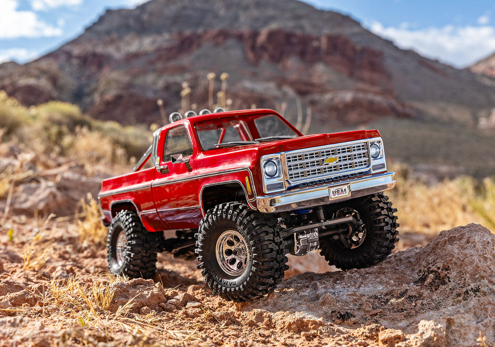 Traxxas 97064-1 Red 1/18 TRX-4m High Trail 1979 Chevy K10 Truck