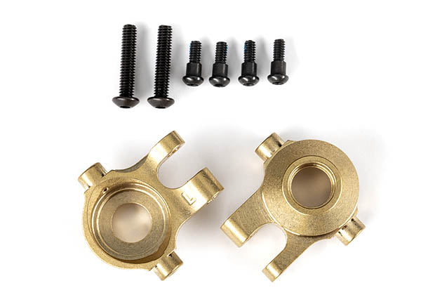 Traxxas 9737 Brass Steering Blocks fits TRX-4M (Left and Right)