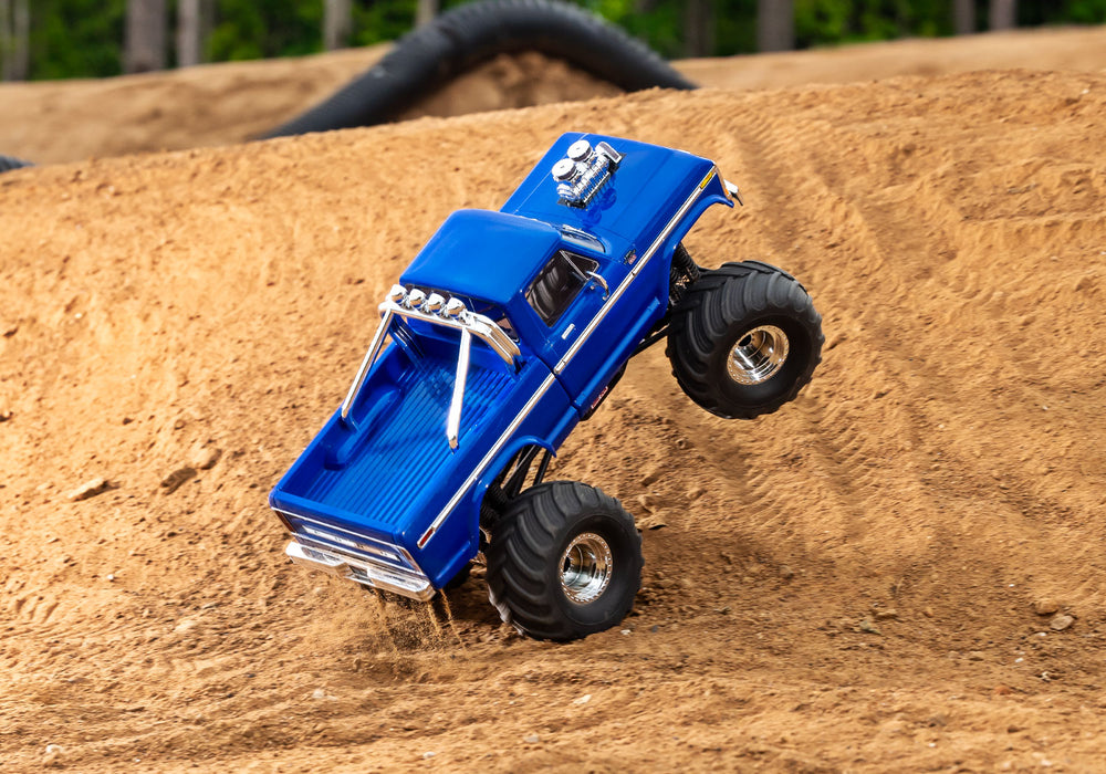 Traxxas 98044-1 Blue 1/18 TRX-4MT Ford F-150 Truck Monster Truck