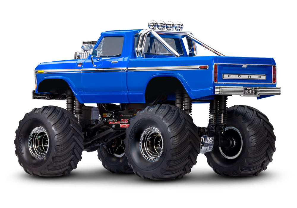Traxxas 98044-1 Blue 1/18 TRX-4MT Ford F-150 Truck Monster Truck