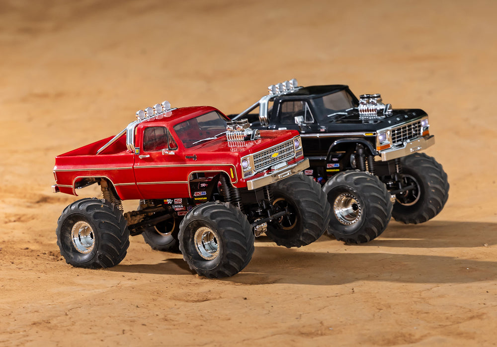 Traxxas 98064-1 Black 1/18 TRX-4MT Chevrolet K10 Monster Truck