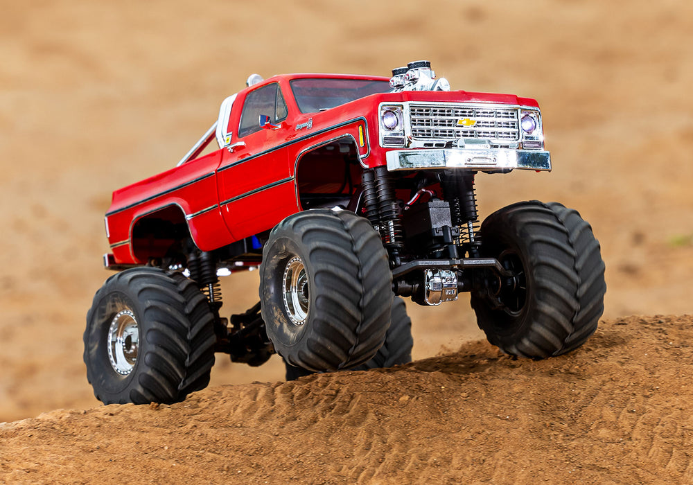 Traxxas 98064-1 Red 1/18 TRX-4MT Chevrolet K10 Monster Truck