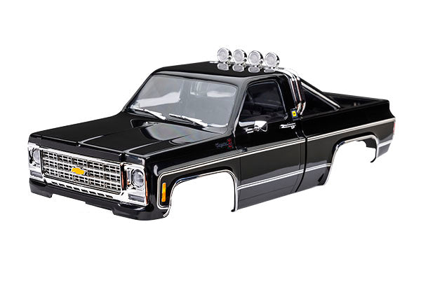 Traxxas 9811 Black 1979 Chevy K10 Body fits 1/18 TRX-4M