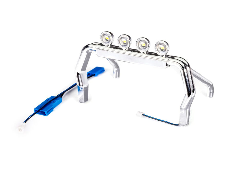 Traxxas 9862x TRX-4MT Lighted Chrome Roll Bar