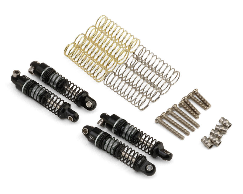 Treal Hobby TSCX30-110 Axial SCX30 23mm Titanium Aluminum Threaded Oil-fillable Shocks