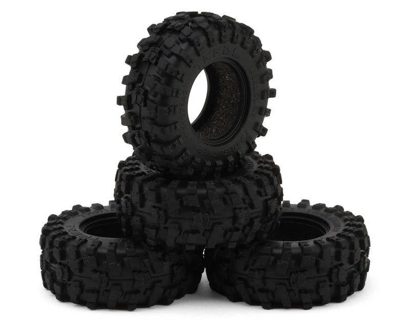 Treal Hobby TSCX30-94 0.7" Trailburner Fang Grip Micro Rock Crawler Tires (4 Pack)