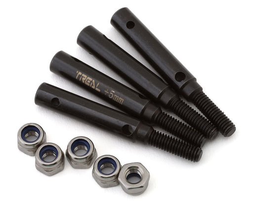 Treal Hobby (X0023CCA4X) Steel Stub Axle +5mm for TRX-4 4 Pack
