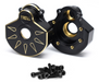 Treal Hobby (X0023F5BFF) Black 93g Brass Outer Portal Cover for TRX-4 TRX-6