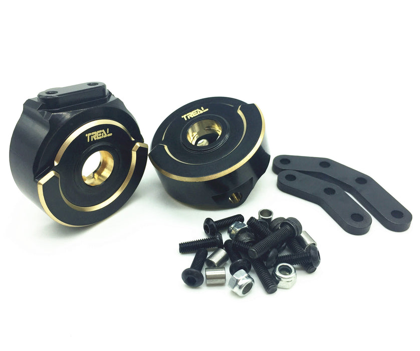 Treal Hobby (X002C9GZUH) Brass 80g Brass Steering Knuckles for Element Enduro