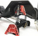Treal Hobby (X002JC1VYR) Red Aluminum Rear Shock Mounts for SCX10iii