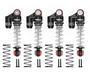 Treal Hobby (X002MD0KDV) Black Aluminum Threaded Shocks for SCX24