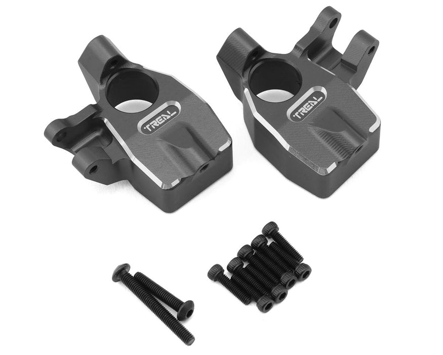 Treal Hobby (X002P0A6Z3) Grey Aluminum Steering Knuckles for Capra UTB