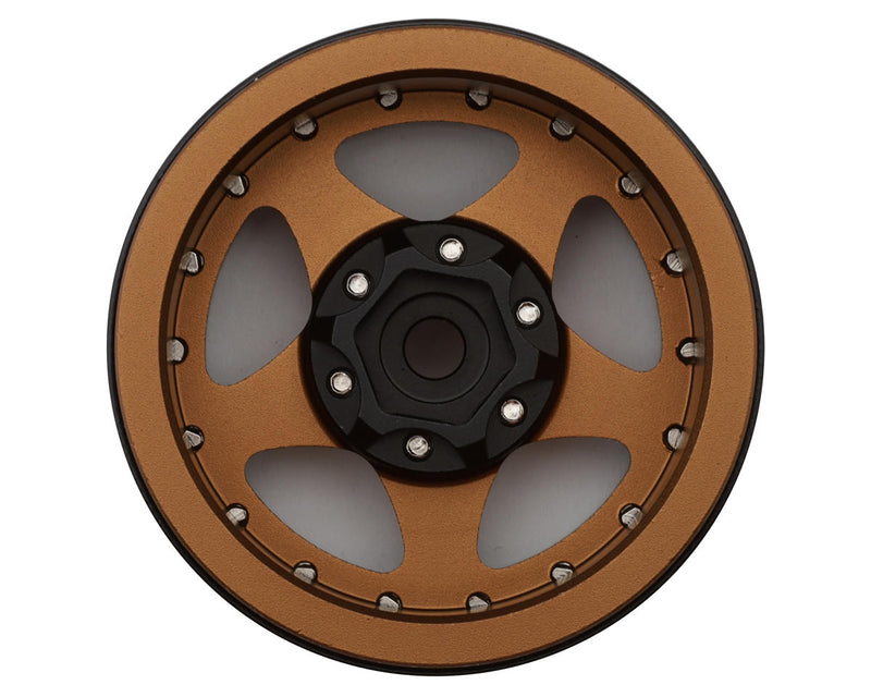 Treal Hobby (X002VQU3XB) Bronze Black 1.9" Type E Classic 5 Spoke Beadlock Wheels 4 Pack