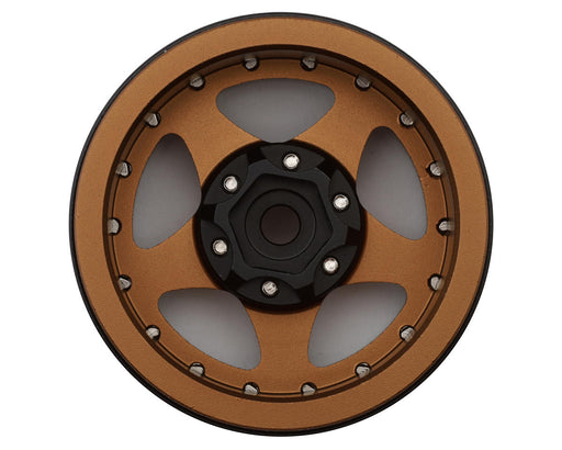 Treal Hobby (X002VQU3XB) Bronze Black 1.9" Type E Classic 5 Spoke Beadlock Wheels 4 Pack
