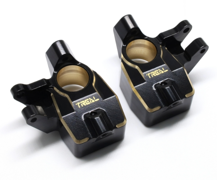 Treal Hobby (X00324O1Y3) Black Brass Front Inner Portal Covers (60g)