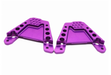 Treal Hobby (X0034GEDKB) Purple Aluminum Rear Shock Towers for SCX6