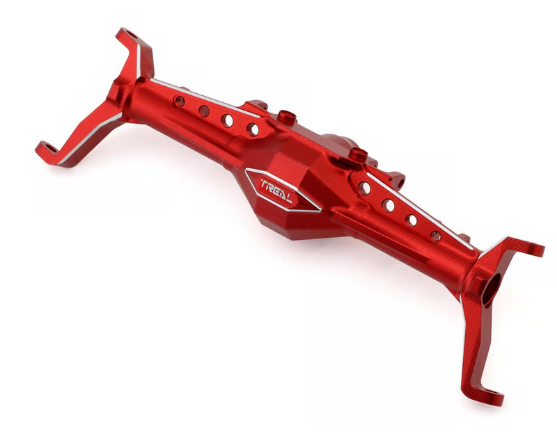 Treal Hobby (X0035SASBV) Red Aluminum Front Axle Housing for Axial Capra UTB
