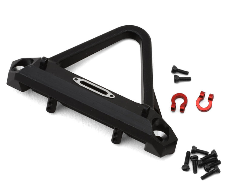 Treal Hobby (X0037WNSHB) Black Aluminum Stinger Front Bumper for Axial SCX24 Gladiator