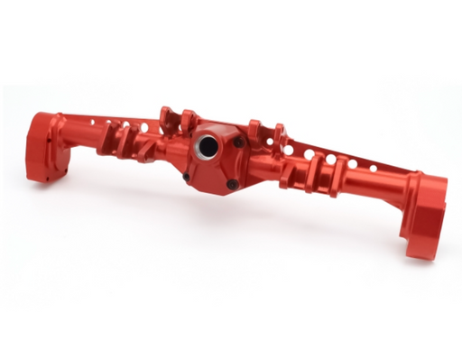 Treal Hobby (X0038QNRC7) Rear Red Aluminum Axle Housing for Capra UTB