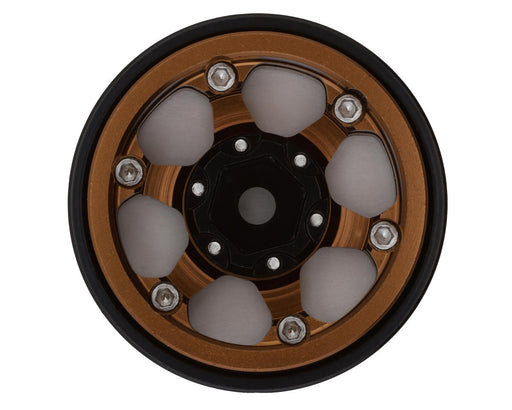 Treal Hobby (X00396G9N5) 1.0" Type D Concave 6 Spoke Bronze Beadlock Wheels 4 Pack