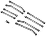 Treal Hobby (X003AE3K7T) Grey Aluminum High Clearance Link Set for SCX24 C10/Wrangler