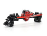 Treal Hobby (X003DWBSBN) Black Aluminum Front Axle Housing with Upgrade Kit for SXC24