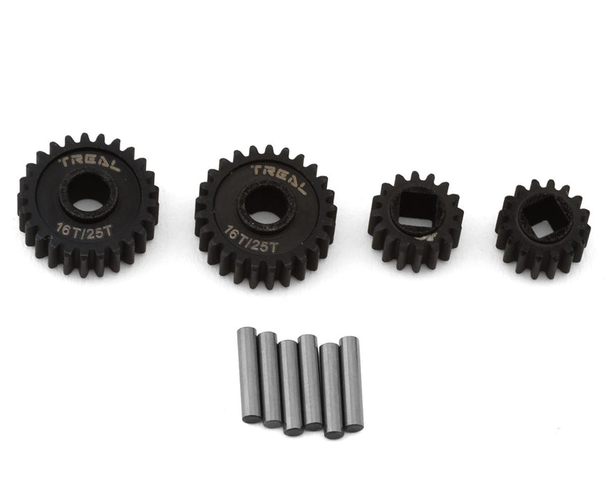 Treal Hobby (X003L4B12J) 16T/25T 10% Overdrive Portal Gears for UTB18 Capra
