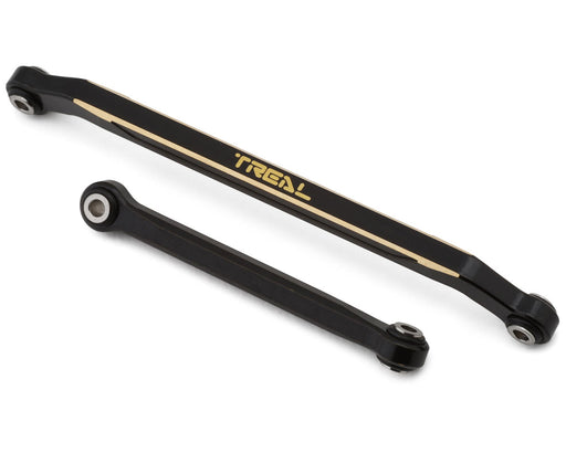 Treal Hobby (X0048D6EMJ) Black 13.1g Brass Front Steering Link Set for Ascent-18