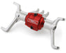Treal Hobby (X0048D6EN3) Silver 7075 Aluminum Front Axle Housing with Hubs for Ascent-18