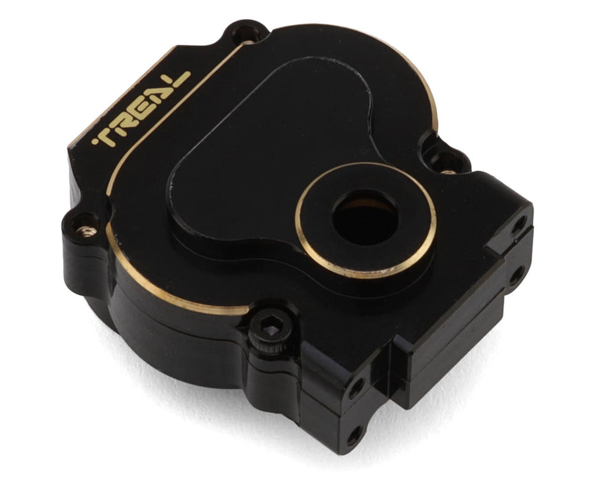 Treal Hobby (X004XTP4OR) Black 45.2g Brass Transmission Gearbox Housing Set for Ascent-18