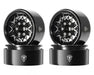 Treal Hobby (X004DV9AEZ) 1.9 Beadlock Wheels V-Spoke Black Beadlock Set of 4