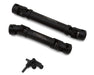 Treal Hobby (X004FBALQJ) Black Heavy Duty Hardened Steel Center Driveshafts Set for Ascent-18