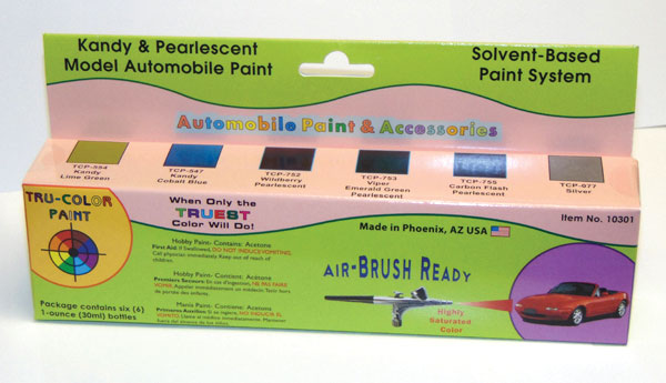 Tru-Color 10301 Kandy & Pearlescent Set #1 (6)