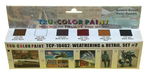 Tru-Color 10402 Weathering & Detail Acrylic Paint Set #2 (6)