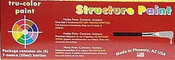 Tru-Color 10504 Structure & Infrastructure: Stucco Acrylic Paint Set #1 (6)