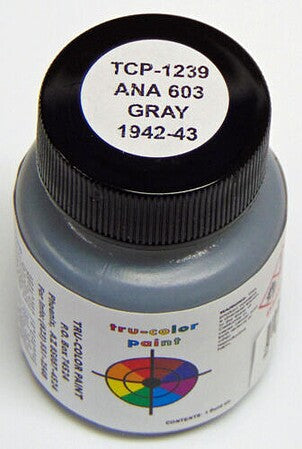 Tru-Color 1239 ANA 603 Aircraft Gray 1 oz. Acrylic Model Paint