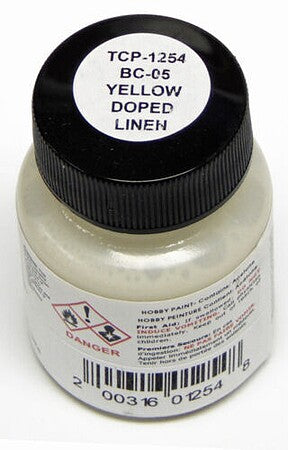 Tru-Color 1254 French: BC-05 Yellow Doped Linen 1 oz. Acrylic Model Paint