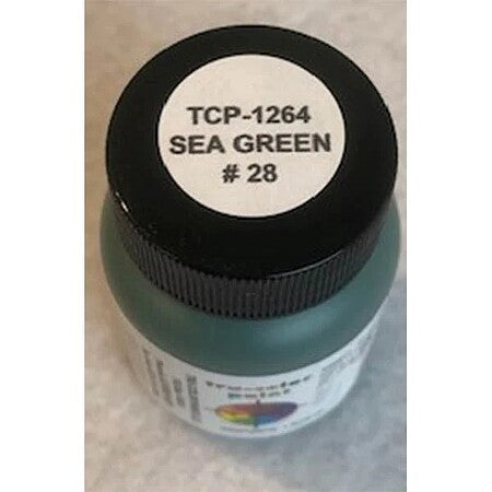 Tru-Color 1264 Sea Green #28 1 oz. Acrylic Model Paint