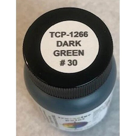 Tru-Color 1266 Dark Green #30 1 oz. Acrylic Model Paint
